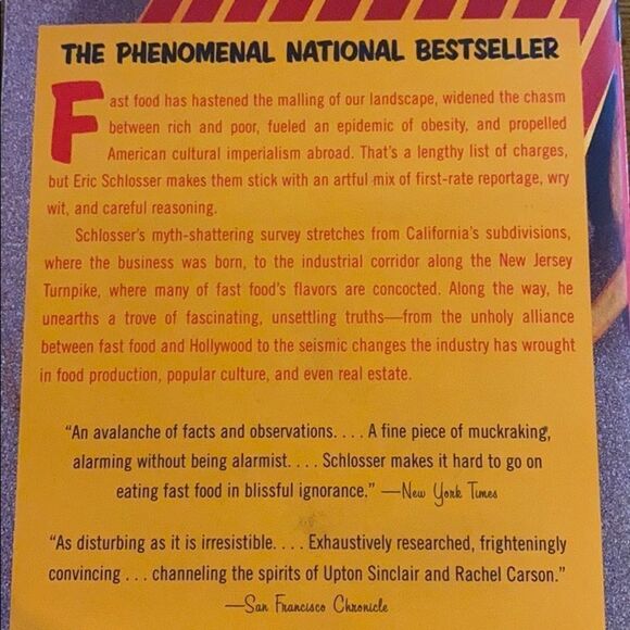 4 For $50 🎃 Fast Food Nation  - Picture 3 of 4